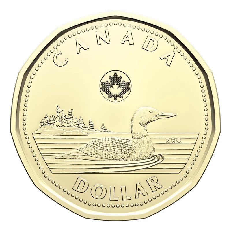 2023 - Canada Loonie $1 Dollar KING CHARLES - From Original Mint Roll   1