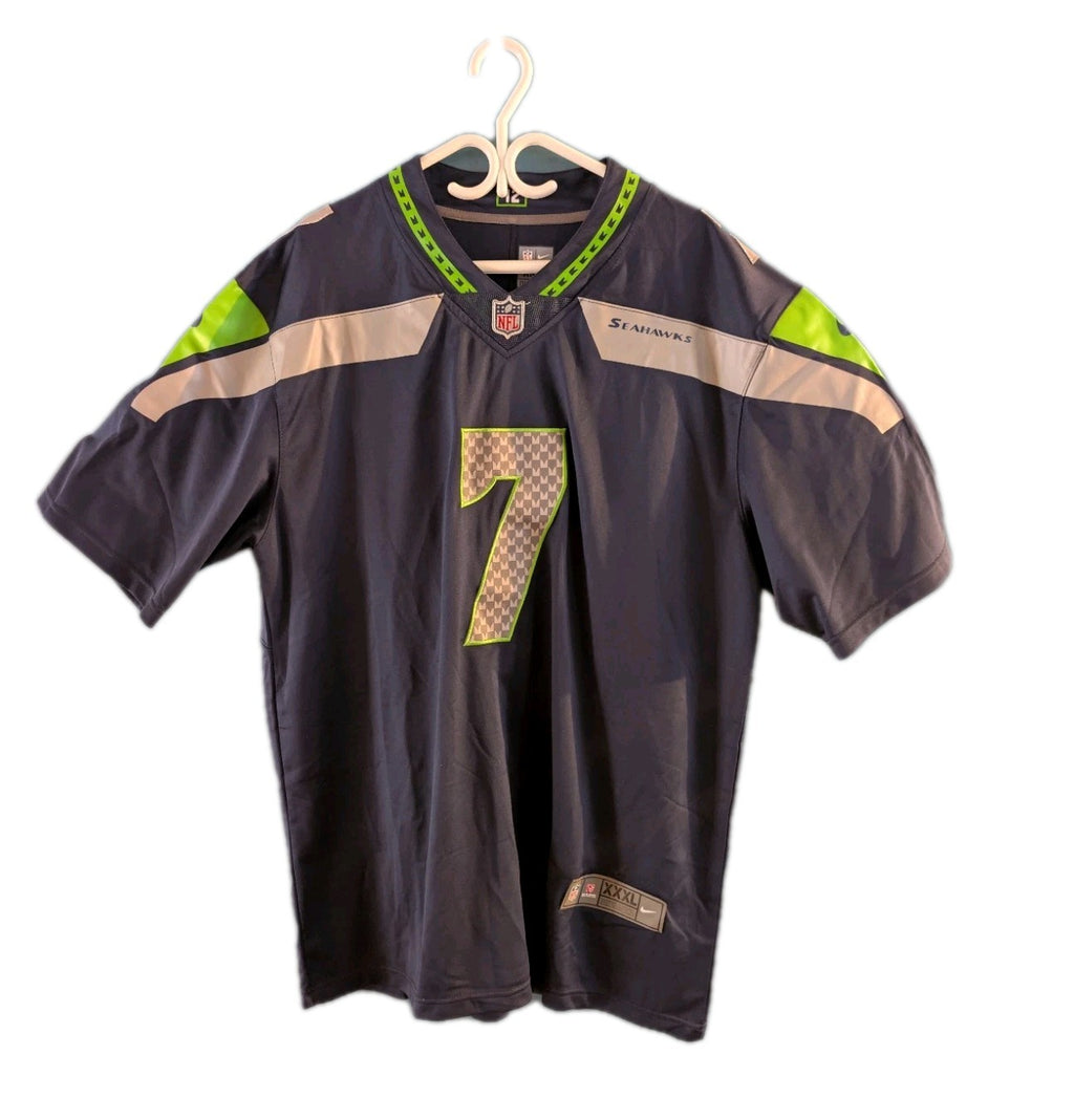 Nike Seattle Seahawks Geno Smith #7 NFL Field Home Jersey Men’s XXXL1