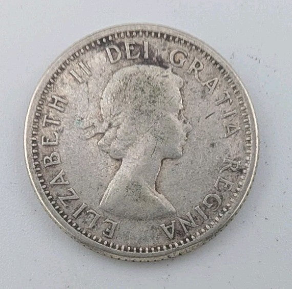 1957 Canada 10c Silver coin Dime - 2g of pure silver1