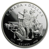 CANADA  1990  PROOF  SILVER  DOLLAR 1690 - 1990  KELSEY0