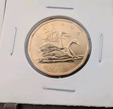 2007 Canada $1 Loonie Specimen Trumpeter Swan Bird Coin RCM0