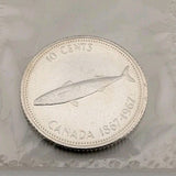 BU 1967 Canada Silver Dime Mackerel Centennial Silver 10 Cents Coin - Proof like0