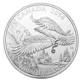 2014 Canada Silver $100 Coin - Bald Eagle 1oz Pure Silver Coin .9999 - NumisFind