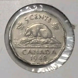 1946 1947 1948 Canada Five Cent 5c LOT OF 3 NICKELS - NumisFind