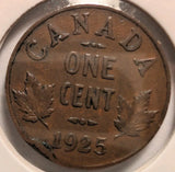 1925 Canada 1 Cent Coin - KEY DATE ! - F-15 - NumisFind