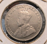 1926  CANADA  5 Cents Nickel  Near 6  KING GEORGE V1