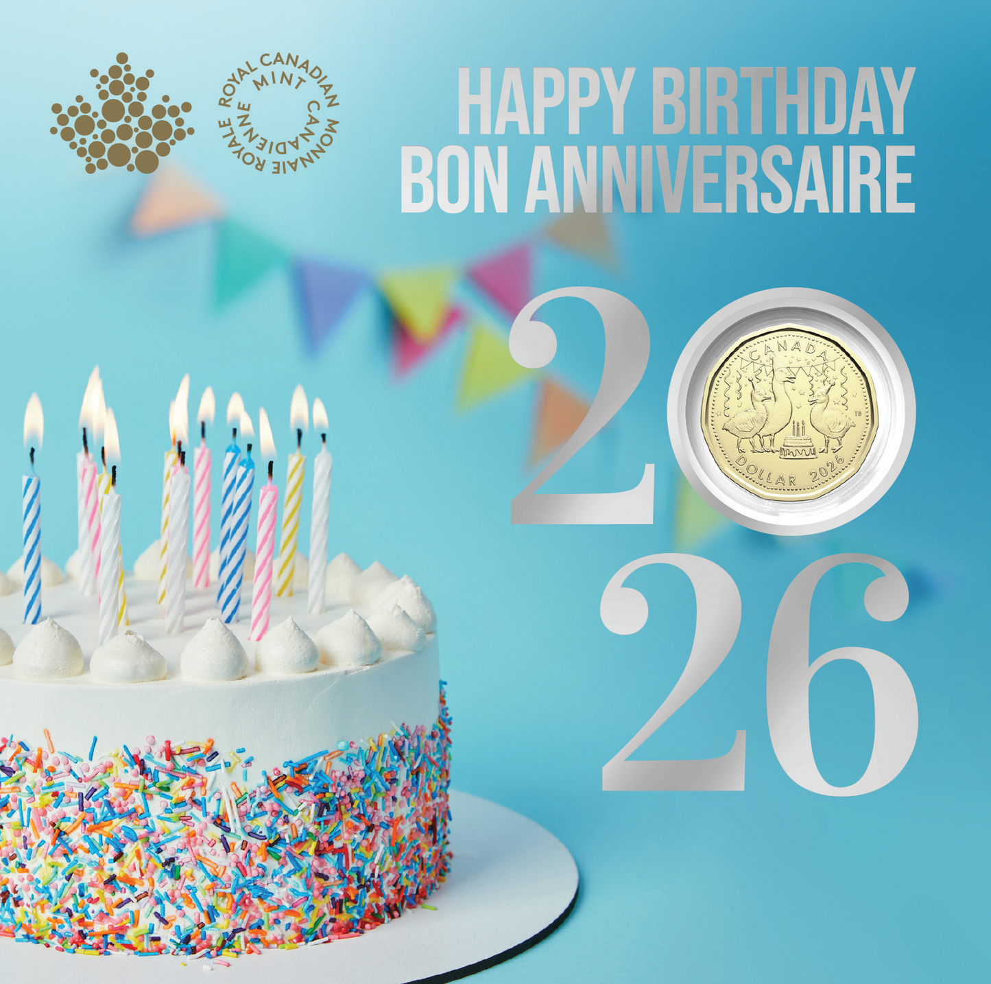 2026 Canada Birthday Gift Set – Royal Canadian Mint RCM Coin Set Keepsake0