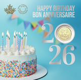 2026 Canada Birthday Gift Set – Royal Canadian Mint RCM Coin Set Keepsake0