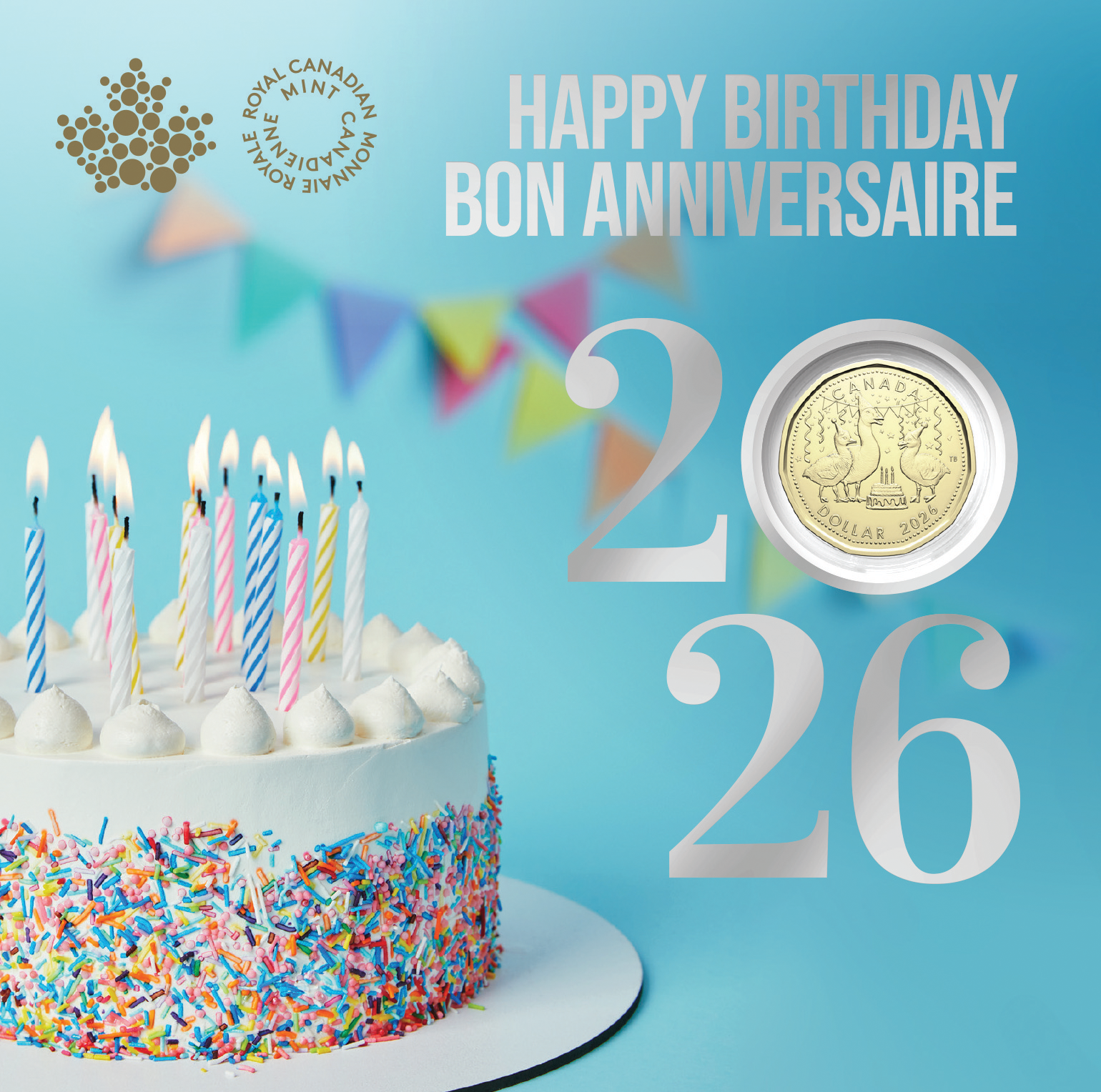 2026 Canada Birthday Gift Set – Royal Canadian Mint RCM Coin Set Keepsake0