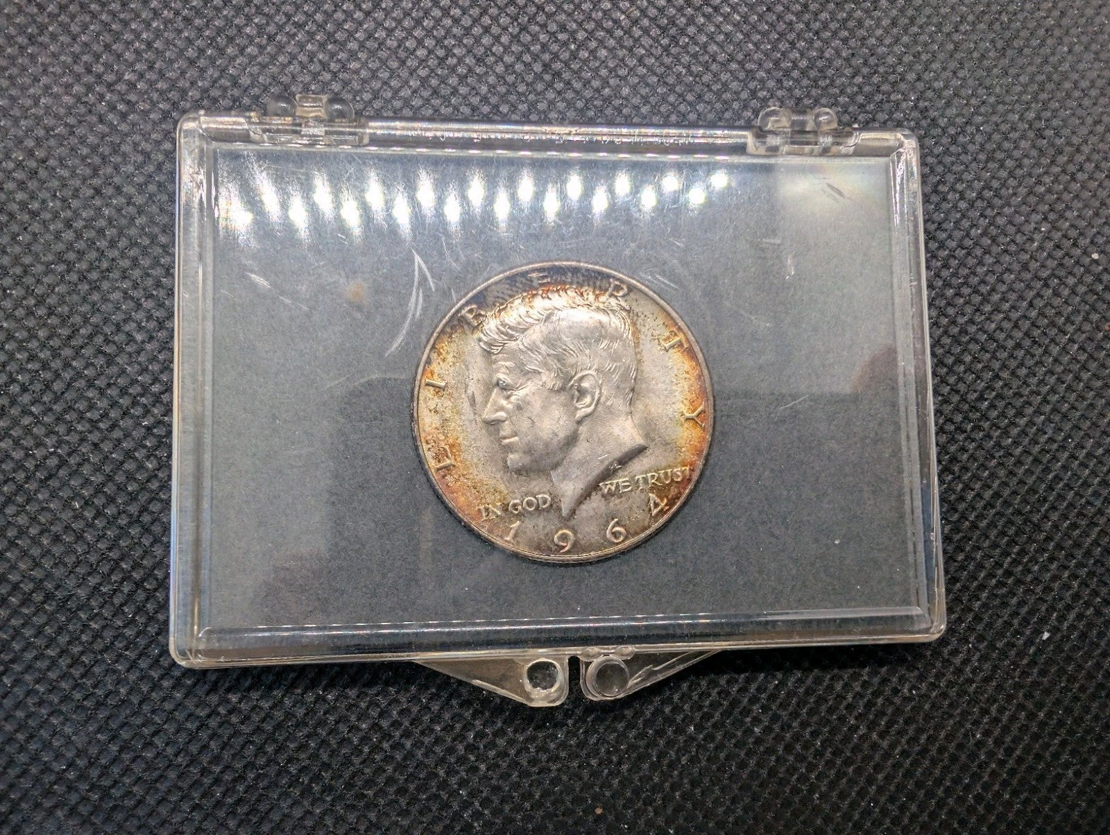 1964   American Memorial Half Dollar.   John F, Kennedy.    90% silver1