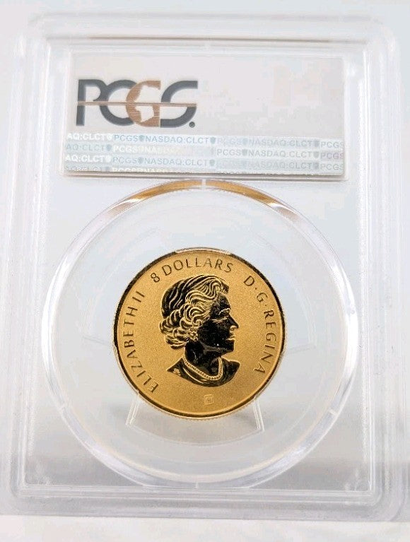 2019 $8 Canada Silver PCGS SP69 Golden Gift Panda Friendship1