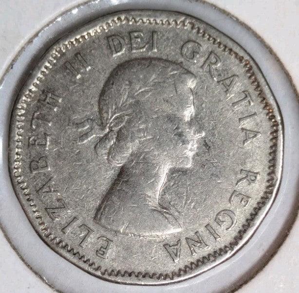 Lot of 1955, 1956 Canada Nickel Five Cents Coins. 5 Cents 5c - NumisFind