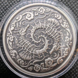 2024 - Samoa Seahorse - Scottsdale Mint 1 oz .999 Fine Silver Coin PROOF LIKE0