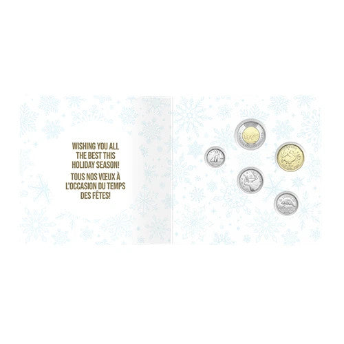 2025 Peace and Joy Holiday 5-Coin Gift Card Set1