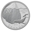 2013 $20 for $20 Iceberg and Whale - Pure Silver Coin0