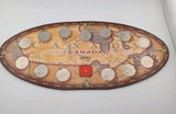 1999 Canada Millennium 12x Quarter (25c) Oval Coin Set.0