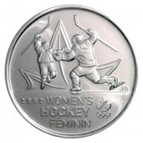 Canada 2009 25 cents Women's Hockey UNC -  BU Canadian Quarter 0