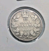 1902 G-4 Silver Canadian Dime Ten Cents 10C Coin KING EDWARD VII - NumisFind