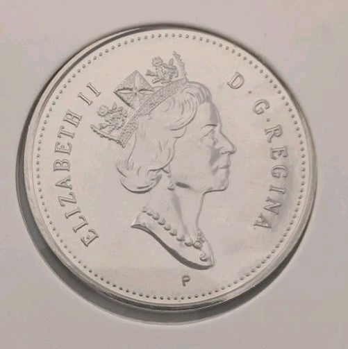 Canada 2001 P 50 Cent Coat of Arms Half Dollar Coin Brilliant Uncirculated1