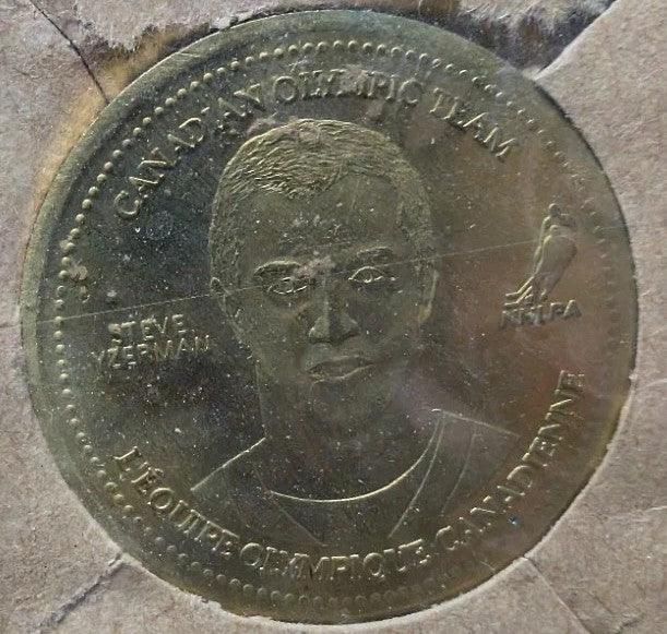 2002 Canadian Olympic Team Coca Cola Commemorative Coins, STEVE YZERMAN, New - NumisFind