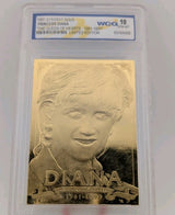 1997 Princess Diana 23 Karat Gold Limited Edition "The Queen Of Hearts" WCG 100