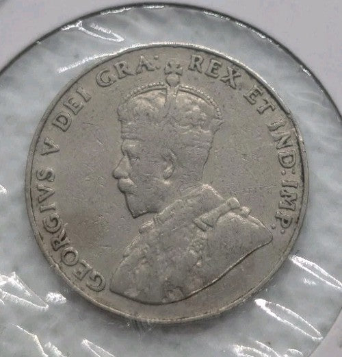 Canada Nickel 5 Cents 1931 - Circulated - Shipping Low Cost1