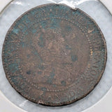 CANADA - 1910 Large Canadian 1 Cent Penny - G-4 - Bunch Of Verdigris1