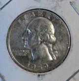 1959-D UNC Mint State 90% Silver quarter USA - 0.9 silver coin0