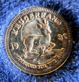 14K Gold Miniature Krugerrand with COA International Monetary Mint - NumisFind