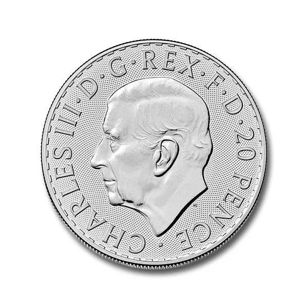 NEW ! 2026 20 Pence Britannia 1/10 oz .999 Fine Fractional Silver Coin - NumisFind