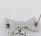 Ladye Fayre Sterling Silver Photo Locket - Vintage Hand Carved -2