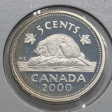 2000 Canada Proof 5c 10c 25c & 50c Silver Heavy Cameo Coins From RCM Set - NumisFind