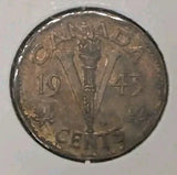 1941 1942 1943 TOMBAC Canada Five Cent 5c LOT OF 3 Circulated Coins - NumisFind