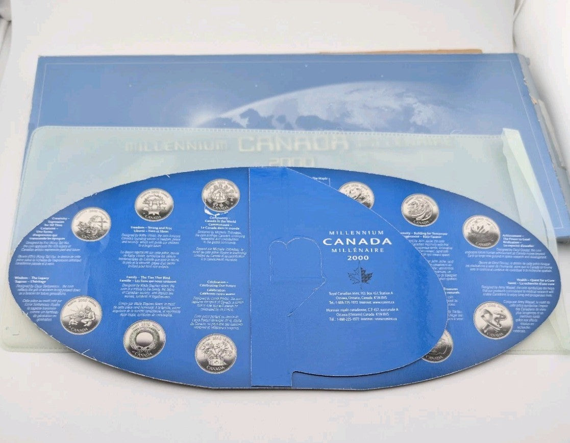 Canada 2000 Millennium Coin Set1