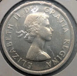 1958 Canada Silver Dollar - British Colombia - Elizabeth II - 0.8 Silver - Unc - NumisFind