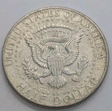 50 Cents USA 1964 Half Dollar 90% Silver Coin Almost uncirculated AU - NumisFind