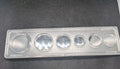 Whitman Proof Set 6 Coin Holder 1c, 5c, 10c, 25c, 50c, $1 Candian coin 1968-19860