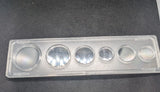 Whitman Proof Set 6 Coin Holder 1c, 5c, 10c, 25c, 50c, $1 Candian coin 1968-19860