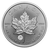 2025 Treasured Silver Maple Leaf 1oz .9999 - Year Of The Snake Privy - NumisFind