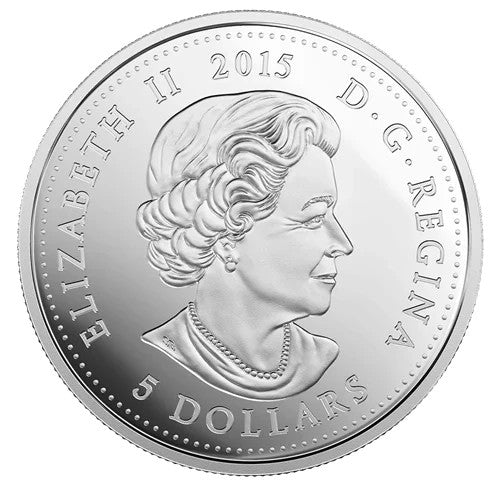 2015 $5 Today's Monarch, Yesteryear's Princess - Pure Silver Coin1