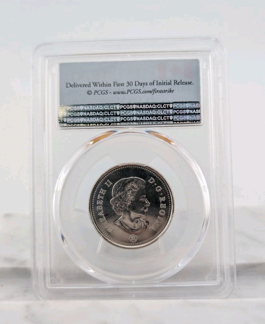 2018 Canada COAT OF ARMS Half Dollar 50c PCGS MS66 FIRST STRIKE Coin1