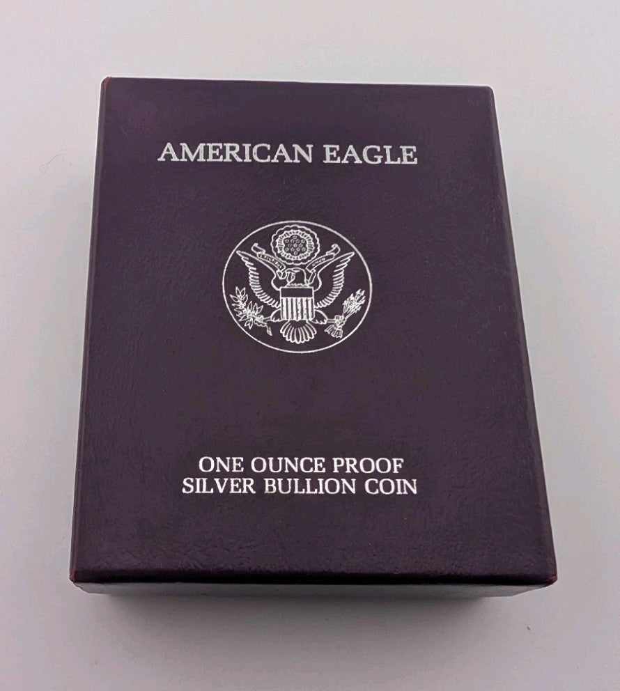 1988-S Proof Silver American Eagle BU - San Francisco Beautiful Proof Great Year4