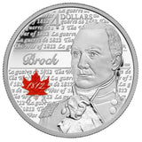 2012 Canada $4 Fine Silver Coin - Heroes of 1812: Sir Isaac Brock1