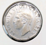 1952 Canada 5 Cent George VI Canadian  Nickel Coin Five Cents UNC Perfect!1