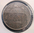 Canada 1902 Large Cent 1c King Edward VII Copper Coin VF Canadian Penny0