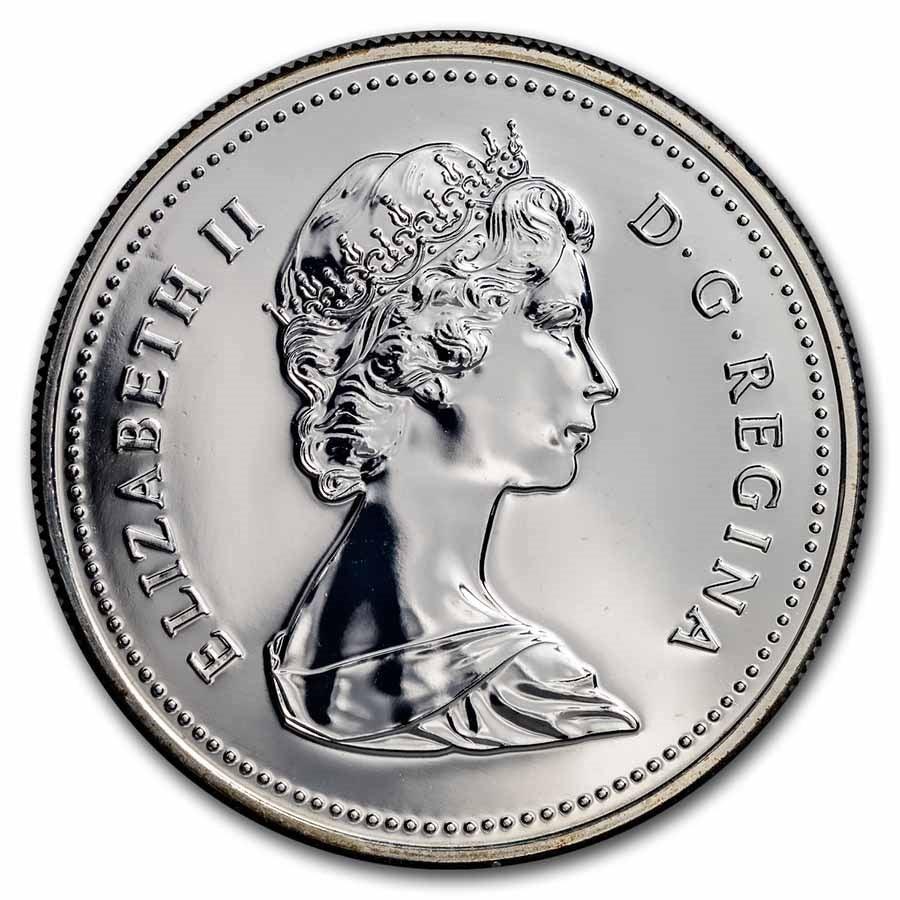 1984 Canada $1 Toronto Silver Dollar BU - 0.5 Silver coin - NumisFind