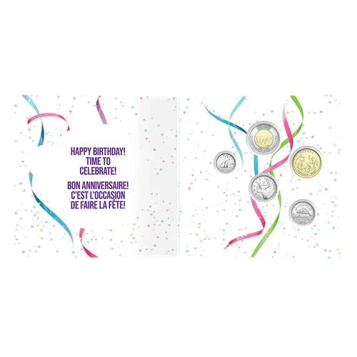 2025 Canada Happy Birthday Gift Mint Set. Five UNC Coins Mint Set - NumisFind