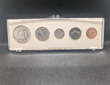 USA 1961 Silver Coins Year Set Uncirculated  w/90% Silver mint set US1