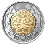 NEW ! 2020 BILL REID Toonie $2 No Color Canada Special Wrap RCM Roll - 25 coins - NumisFind