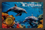 Dolphin 1/1000 Oz 999 Gold Coin 1000 Francs Gabon2